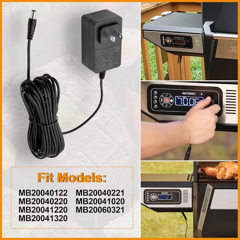 COMVIEE Replacement Power Adapter Compatible With Masterbuilt Gravity Series 560/800/1050 XL Grills & Smokers, Replace Parts NO: 9004190216 - Image 5